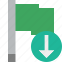 download, flag, green, location, marker, pin, point