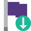 download, flag, location, marker, pin, point, purple