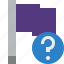 flag, help, location, marker, pin, point, purple 
