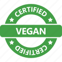 certified, natural, vegan 