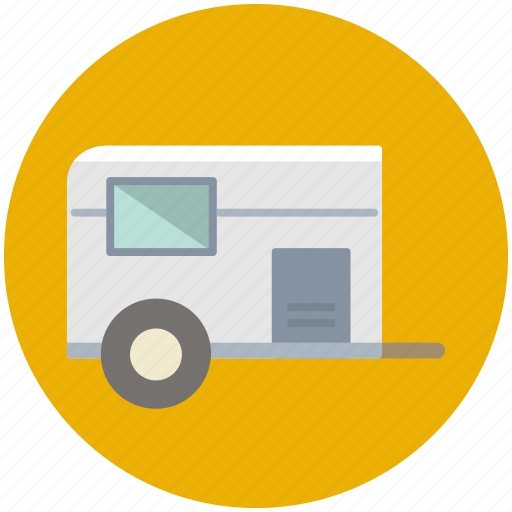 Caravan, transport, transportation, travel, vacation, vehicle icon - Download on Iconfinder