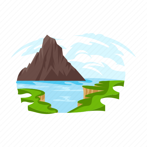 River landscape, mountains landscape, lake landscape, mountains background, hill station icon - Download on Iconfinder