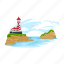 lighthouse landscape, sea view, sea landscape, lighthouse background, seaside landscape 