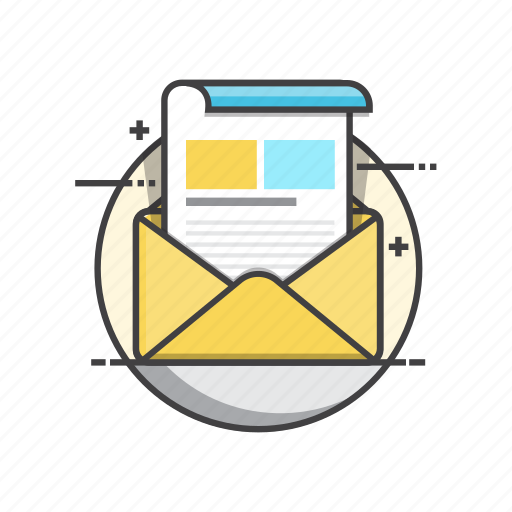 Newsletter, email, envelope, inbox, message icon - Download on Iconfinder