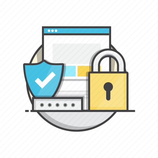 Safety, locked, password, protect, security, shield icon - Download on Iconfinder