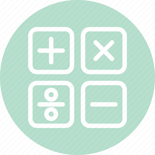 Calculator, calculator sign, education, math, mathematics icon - Download on Iconfinder