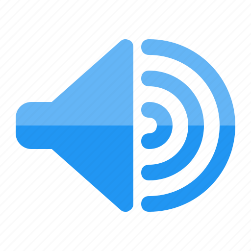 Audio, flat, max, music, sound, speaker icon - Download on Iconfinder