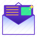 mail, envelope, letter, inbox