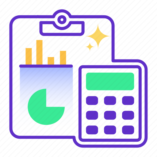 Calculator, finance, graph icon - Download on Iconfinder