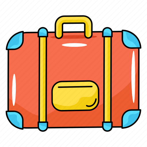 Briefcase, suitcase, luggage, baggage, travel bag icon - Download on Iconfinder