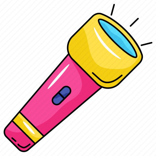 Light, torch, flashlight, pocket light, electric torch icon - Download on Iconfinder