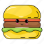 hamburger, burger, beefburger, junk food, fast food 