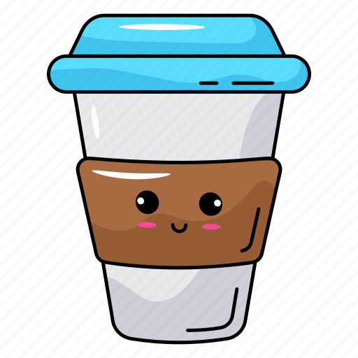 Takeaway drink, coffee cup, caffeine, disposable cup, beverage icon - Download on Iconfinder
