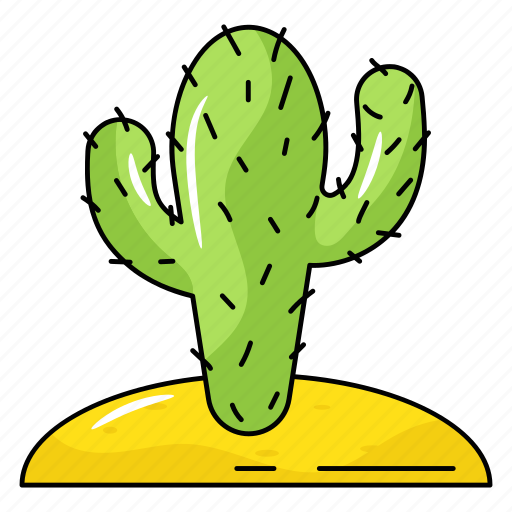 Desert, cactus, prickly plant, succulent, cacti icon - Download on Iconfinder