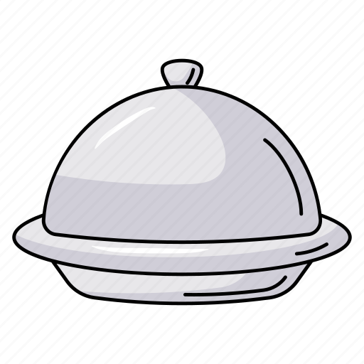 Platter, cloche, food serving, serving dish, serving tray icon - Download on Iconfinder
