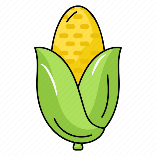 Corn, cob, maize, sweetcorn, corncob icon - Download on Iconfinder