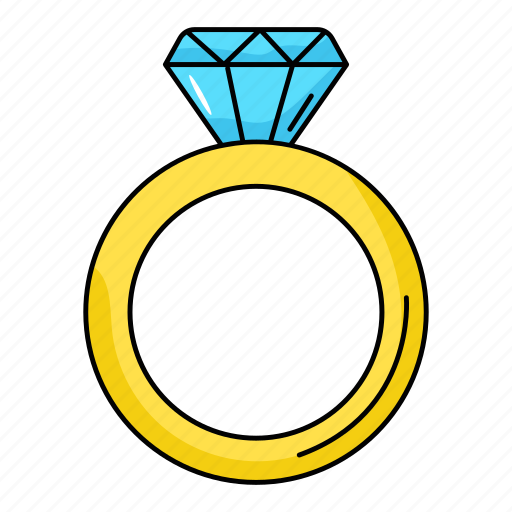 Wedding ring, diamond ring, jewelry, ring, engagement ring icon - Download on Iconfinder