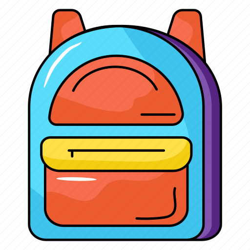 Bag, backpack, haversack, knapsack, rucksack icon - Download on Iconfinder