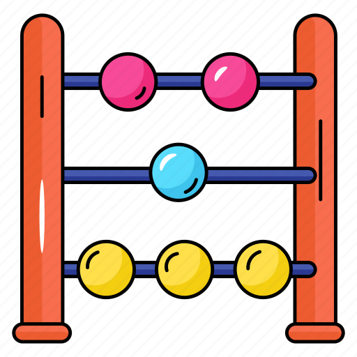Old calculator, abacus, counting frame, beads frame, totalizer icon - Download on Iconfinder