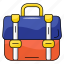 satchel, briefcase, baggage, case, school bag 