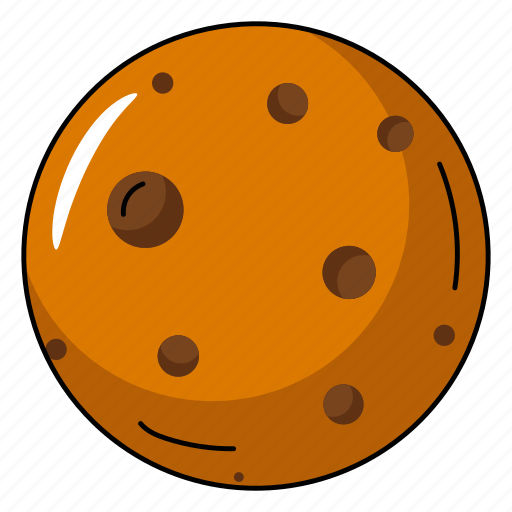 Chocolate cookie, chocolate biscuit, bakery food, confectionery, chocolate cracker icon - Download on Iconfinder