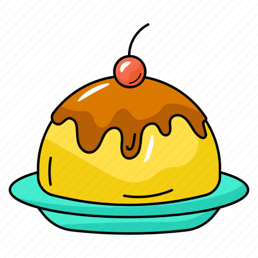 Sweet, cherry cake, dessert, cake, confectionery icon - Download on Iconfinder