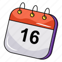 date, event, reminder, calendar, yearbook