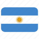 argentina, round, rectangle