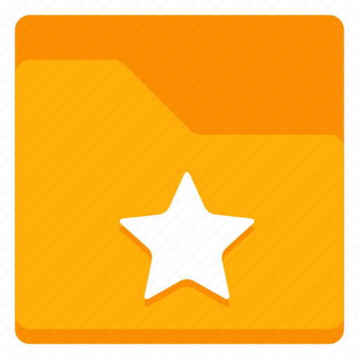 Documents, favorites, folder, star icon - Download on Iconfinder