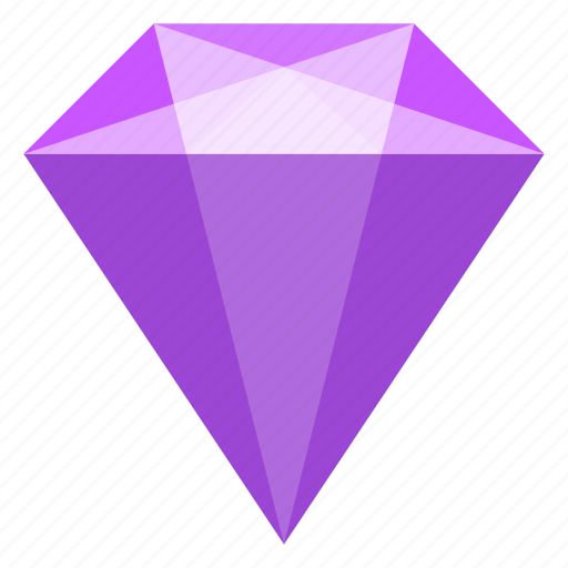 Amethyst, brilliant, jewelry, mineral icon - Download on Iconfinder