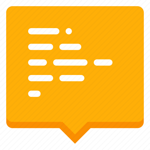 Comment, hint, information icon - Download on Iconfinder