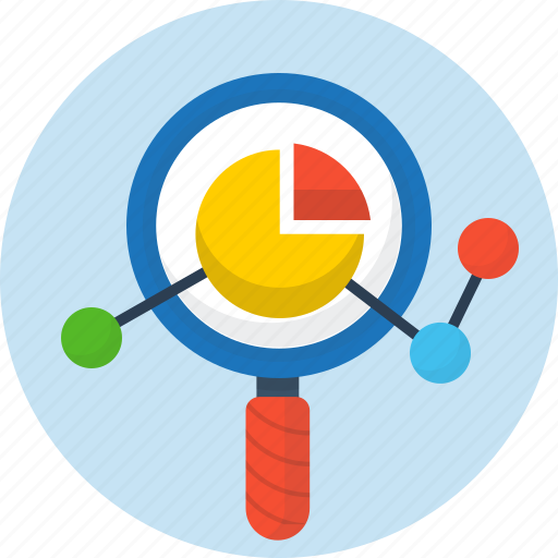 Analytics, pie chart, search, seo, web icon - Download on Iconfinder