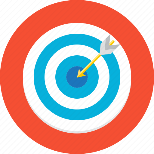 Accuracy, aim, arrow, arrowgoal, goal, target, work icon - Download on Iconfinder