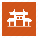 building, chinatown, gate, pagoda, saigon, temple