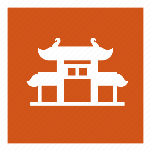 Building, chinatown, gate, pagoda, saigon, temple icon - Download on Iconfinder