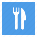 eat, food, fork, knife, restauratn