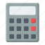 calculate, calculator, math, number, office, stationery 