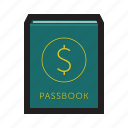 account, bank, passbook, bankbook, book, installment