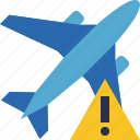 airplane, flight, plane, transport, travel, warning 