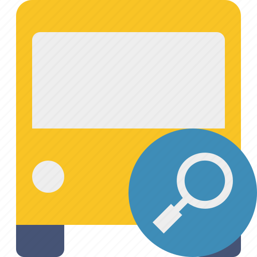 Bus, public, search, transport, transportation, travel, vehicle icon - Download on Iconfinder