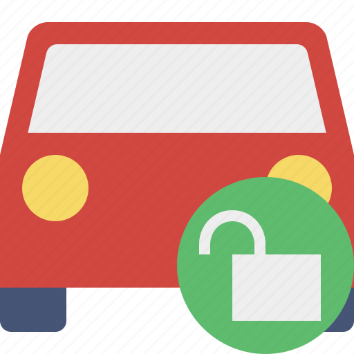 Auto, car, traffic, transport, unlock, vehicle icon - Download on Iconfinder