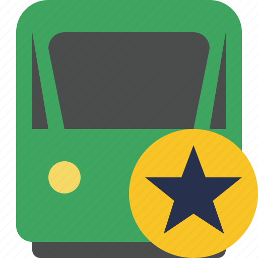 Delivery, railway, star, train, transport, travel icon - Download on Iconfinder