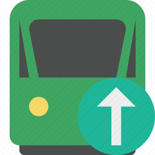 Delivery, railway, train, transport, travel, upload icon - Download on Iconfinder