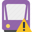 public, train, tram, tramway, transport, warning