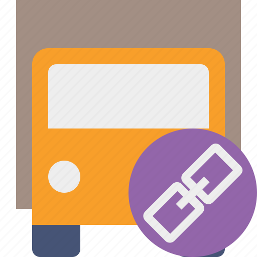 Delivery, link, transport, transportation, truck, vehicle icon - Download on Iconfinder