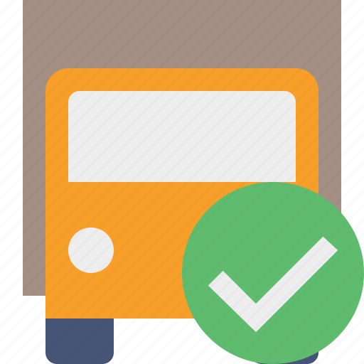 Delivery, ok, transport, transportation, truck, vehicle icon - Download on Iconfinder