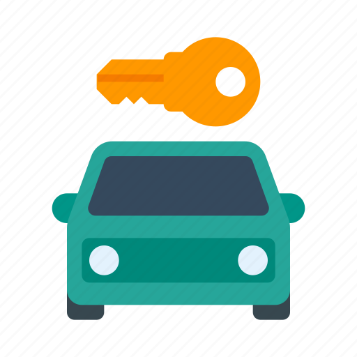 Car, rental, auto, car rental, key, transport icon - Download on Iconfinder