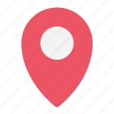 map mark, map marker, map, gps, location, navigation, pin 