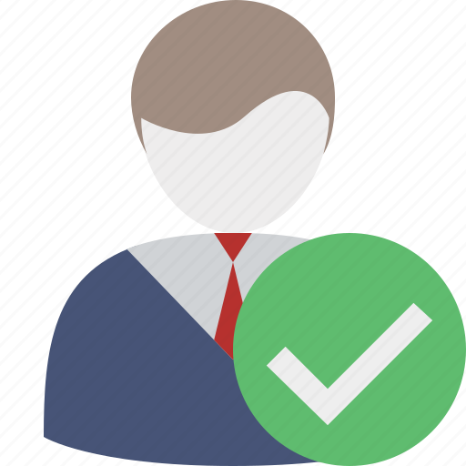 Ok, user, account, business, client, office icon - Download on Iconfinder