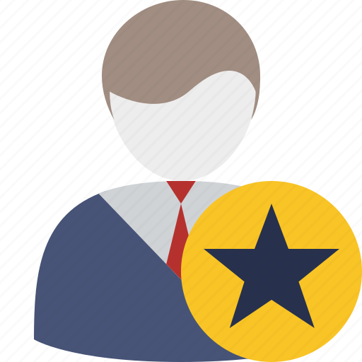 Star, user, account, business, client, office icon - Download on Iconfinder